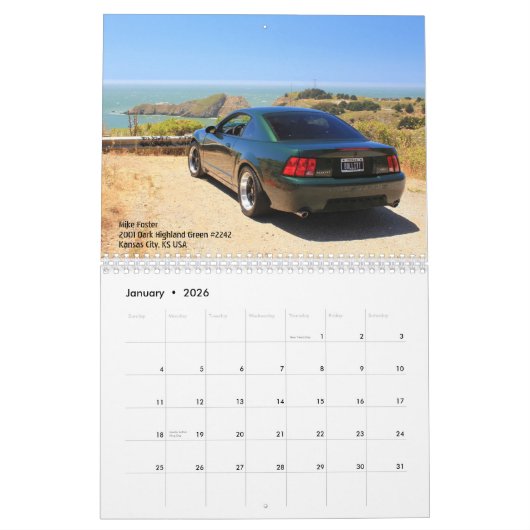 Calendrier standard IMBOC 2021 (Jan 2026)