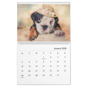 Calendrier Stanly & Agnes - Deux Petits Bulldogs D'Oz (Jan 2026)