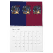 Calendrier Starry Warmth - Lumberjack Anime Boy by Campfire (Mar 2026)