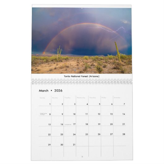 Calendrier Stars, Mountains & Horizons: A 2026 Photo Calendar (Mar 2026)