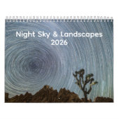 Calendrier Stars, Mountains & Horizons: A 2026 Photo Calendar (Protection)