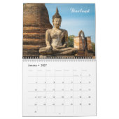 Calendrier Statue de Bouddha 2027 (Jan 2027)