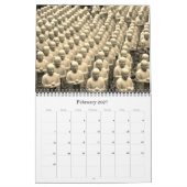 Calendrier statues de bouddha 2026 (Feb 2027)