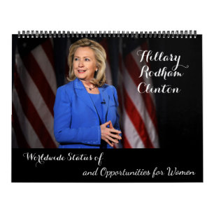 Calendrier Statut de Hillary Rodham Clinton des femmes