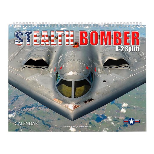 Calendrier STEALTH BOMBER - B-2 Spirit (Protection)