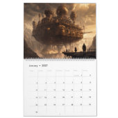 Calendrier Steampunk Adventures Calendar (Jan 2027)