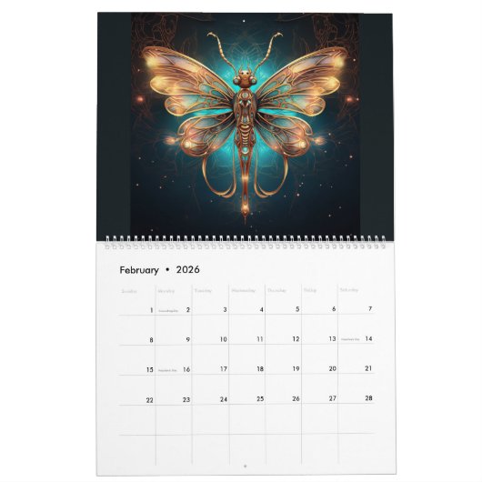 Calendrier Steampunk, Bug Steampunk (Feb 2026)
