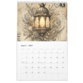 Calendrier Steampunk victorien Whimsical (Mar 2027)