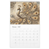Calendrier Steampunk victorien Whimsical (Feb 2027)