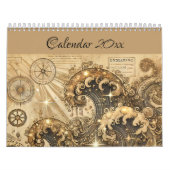 Calendrier Steampunk victorien Whimsical (Protection)