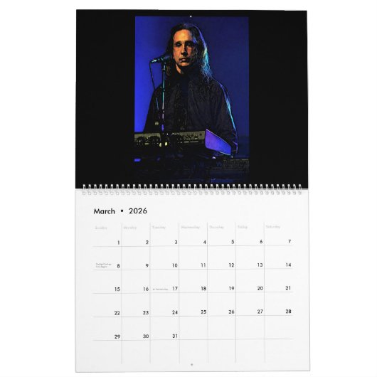 Calendrier Steve Walsh Rocks 2024 (Mar 2026)