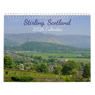 Calendrier Stirling Écosse 2026