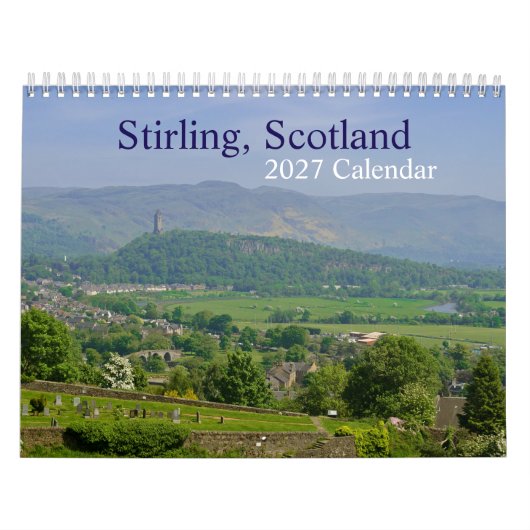 Calendrier Stirling Écosse 2027 (Protection)
