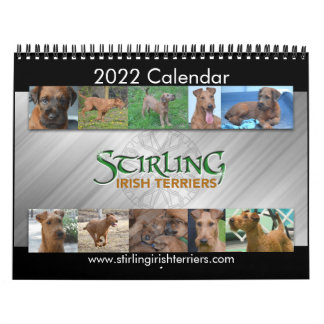 Calendrier Stirling Irish Terriers 2022