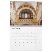 Calendrier Stops Along the Way - Pipe Organ calendar (Mar 2026)