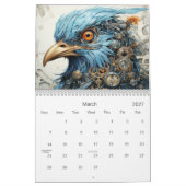 Calendrier Style mécanique Steampunk (Mar 2027)