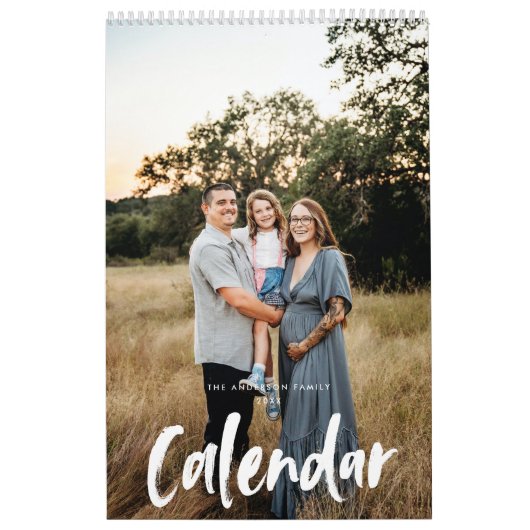 Calendrier Style moderne, couleur personnalisable photo de sc (Protection)