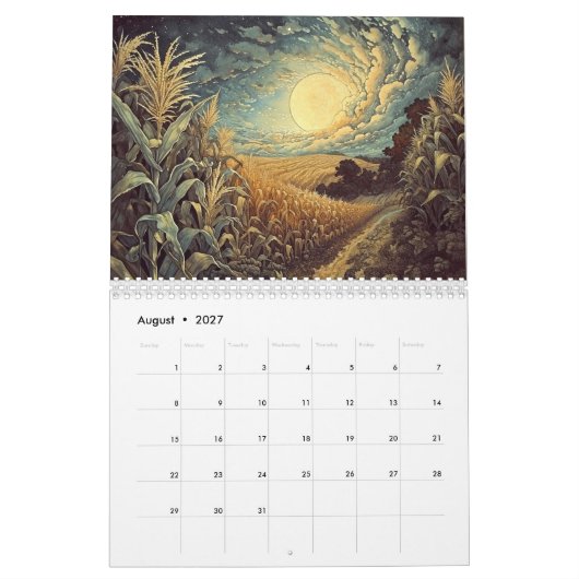 Calendrier Style païen 2025 (Aug 2027)
