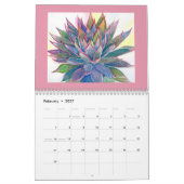 Calendrier Succulent 20XX par Debra Lee Baldwin (Feb 2027)