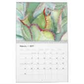 Calendrier Succulent de 12 mois par Debra Lee Bald (Feb 2027)