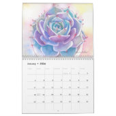 Calendrier Succulents 202X (Jan 2026)