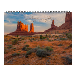 Calendrier Sud-ouest Etats-Unis