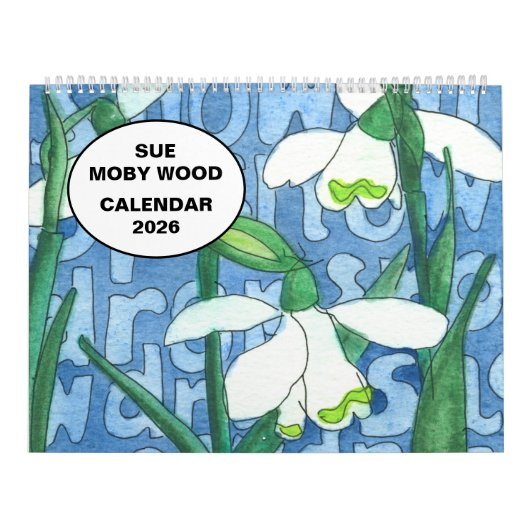 Calendrier Sue Moby Wood 2026 (Protection)