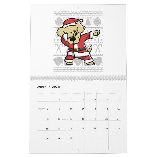 Calendrier Sugar Glider (Mar 2026)