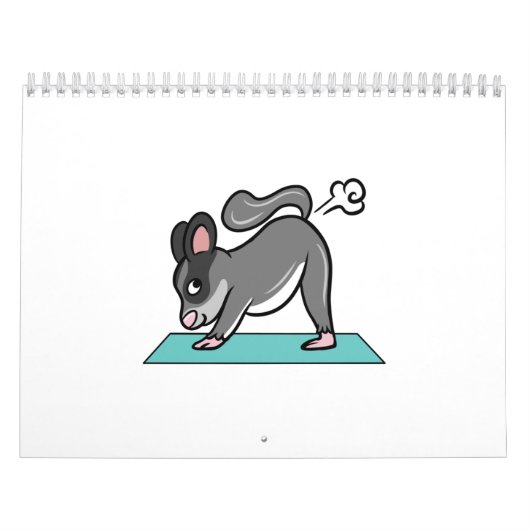 Calendrier Sugar Glider Yoga Pose (Protection)