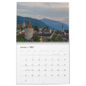 Calendrier Suisse 2026 (Jan 2027)
