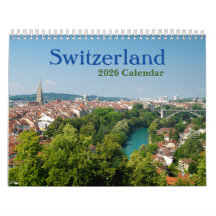 Calendrier Suisse 2026