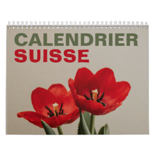 Calendrier Suisse avec Jours 2026