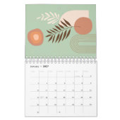 Calendrier Sun Boho Plante multicolore (Jan 2027)