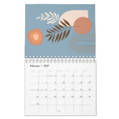 Calendrier Sun Boho Plante multicolore (Feb 2027)