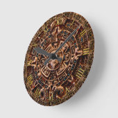 Calendrier Sun Maya Aztec Mexique Horloge historiq (Angle)