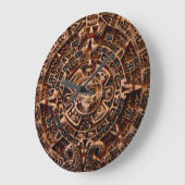 Calendrier Sun Maya Horloge de l'histoire mexicain (Angle)