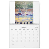 Calendrier Sun sur le mur, Sun sur le mur, fissures dans… (Feb 2027)