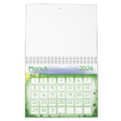 Calendrier Sunflower Bear Nature 2025 (Mar 2026)