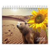 Calendrier Sunflower Bear Nature 2025 (Protection)