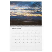 Calendrier Sunrise de la vallée de Shenandoah (Feb 2026)