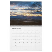 Calendrier Sunrise de la vallée de Shenandoah (Feb 2027)