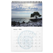 Calendrier Sunrise Sunsets Citations Paysage Photos Une page (Jan 2026)