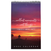 Calendrier Sunrise Sunsets Citations Paysage Photos Une page (Protection)