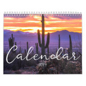 Calendrier Sunset 2026 personnalisé Californie & A (Protection)
