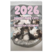 Calendrier Sunset Park Cats | 2026 Calendar | Kittens (Protection)