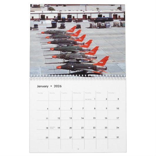 Calendrier Super Sabre (Jan 2026)