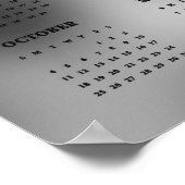 Calendrier, Superbe Cheval Étalon Affiche Annuelle (Coin)