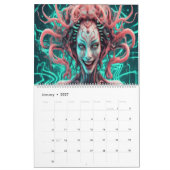 Calendrier Superbeast AI Art (Jan 2027)