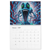 Calendrier Superbeast IA Art (Feb 2027)