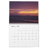Calendrier Sur La Plage (Feb 2027)